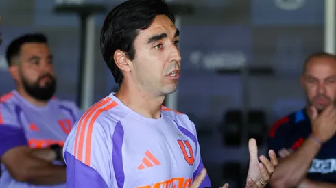 Francisco Meneghini, entrenador de la Universidad de Chile.