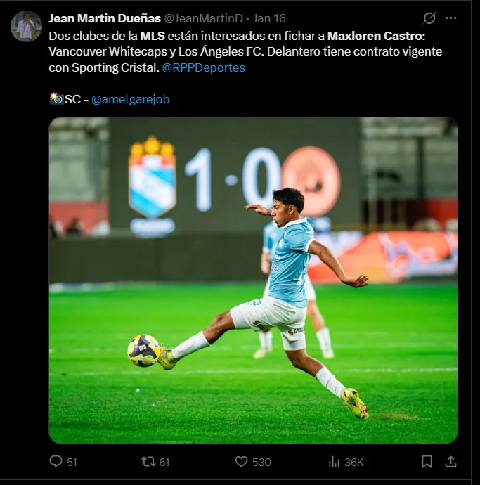 Fuente: @JeanMartinD