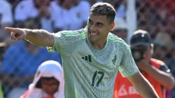 Germán Berterame fue el autor del único gol del amistoso.