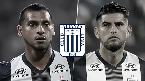 Miguel Trauco y Carlos Zambrano en Alianza Lima.