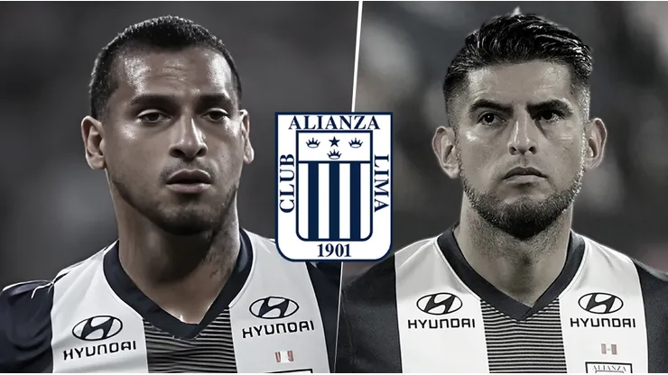Miguel Trauco y Carlos Zambrano en Alianza Lima.