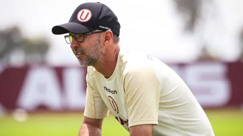 Javier Rabanal, DT de Universitario.