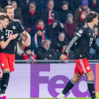 ¡Con goles de Musiala y Kane! Bayern Múnich venció 2-1 a PSV por la Champions League