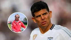 Ricardo Gareca y Esteban Pavez.