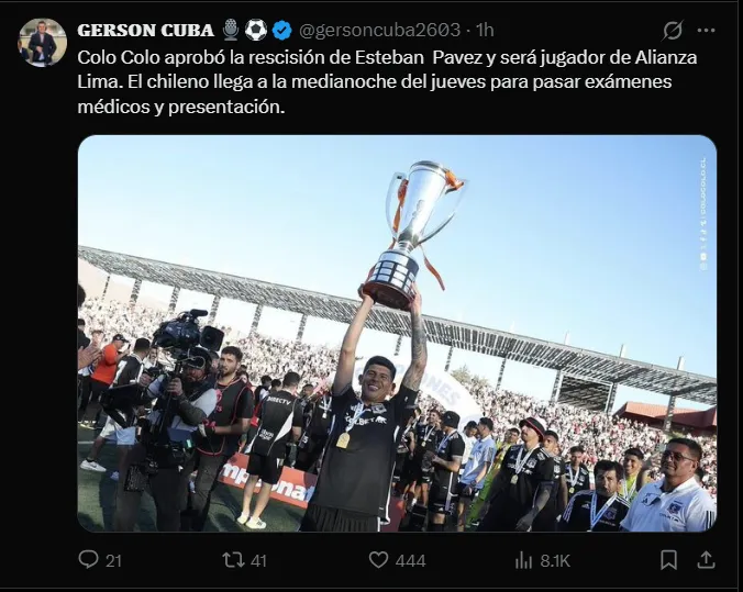 Fuente: @gersoncuba2603