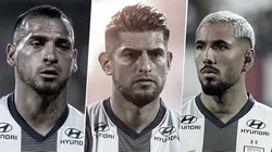 Miguel Trauco, Carlos Zambrano y Sergio Peña.