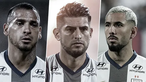 Miguel Trauco, Carlos Zambrano y Sergio Peña.