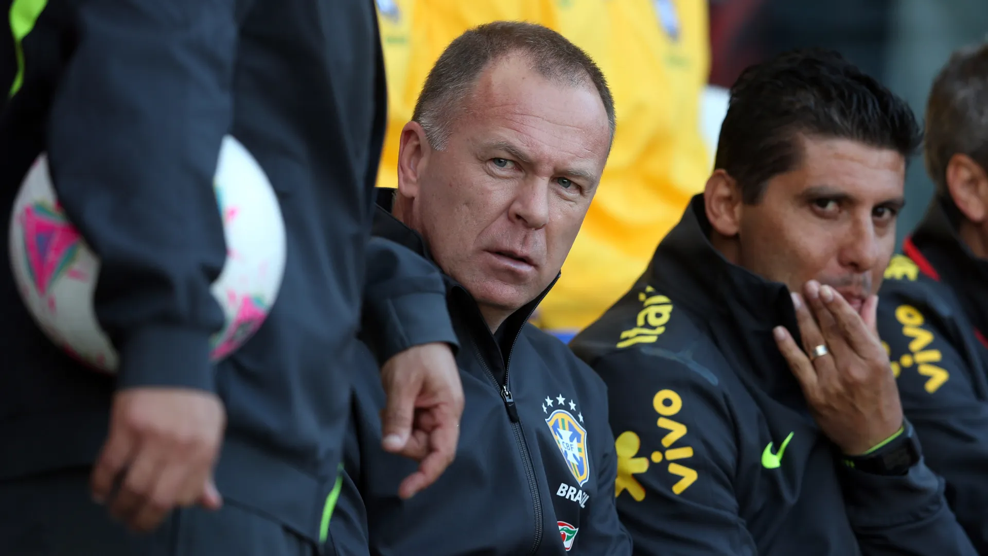Mano Menezes, director técnico de la Selección de Brasil (Getty Images).