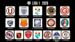 Equipos de la Liga 1 2026.