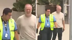 Mano Menezes arribó a la capital para ser presentado como nuevo DT de Perú.