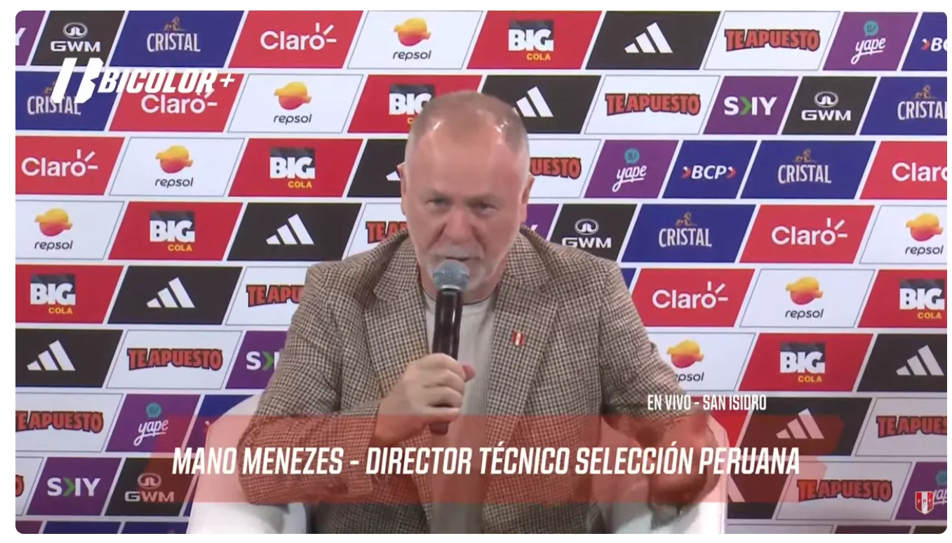 Mano Menezes, nuevo técnico de la Selección Peruana. (Foto: Selección Peruana)
