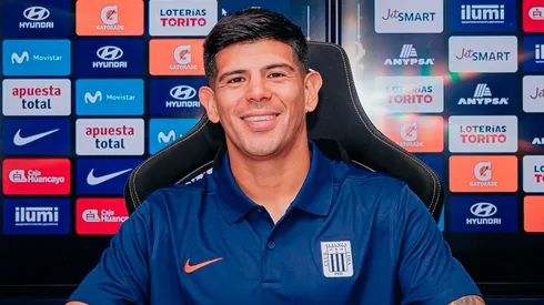 Esteban Pavez, nuevo volante de Alianza Lima.