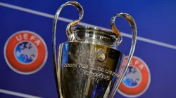 El trofeo de la UEFA Champions League.