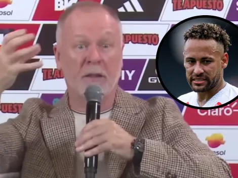 Mano Menezes asumió en Perú, pero le dedicó un picante comentario a Neymar