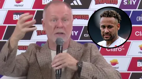 Mano Menezes habló sobre Neymar durante su presentación como DT de Perú.
