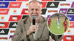 Mano Menezes, DT de Perú.