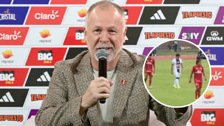 Mano Menezes, DT de Perú.