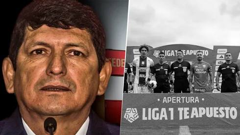 Agustín Lozano señalado tras el Alianza vs. Huancayo.