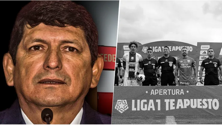 Agustín Lozano señalado tras el Alianza vs. Huancayo.