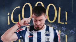 Alan Cantero, delantero de Alianza Lima.