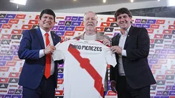 Agustín Lozano, Mano Menezes y Jean Ferrari.