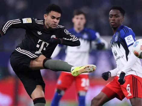 Con goles de Díaz y Kane: Bayern empató 2-2 ante Hamburgo