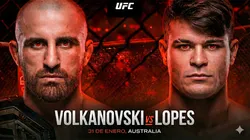 Hoy pelean Alexander Volkanovski vs. Diego Lopes.