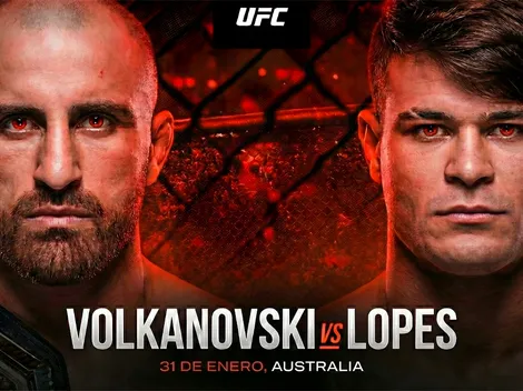 UFC 325: ¿A qué hora y dónde ver en vivo Volkanovski vs. Lopes 2?
