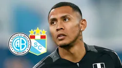 Bryan Reyna, delantero peruano.