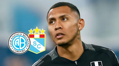 Bryan Reyna, delantero peruano.