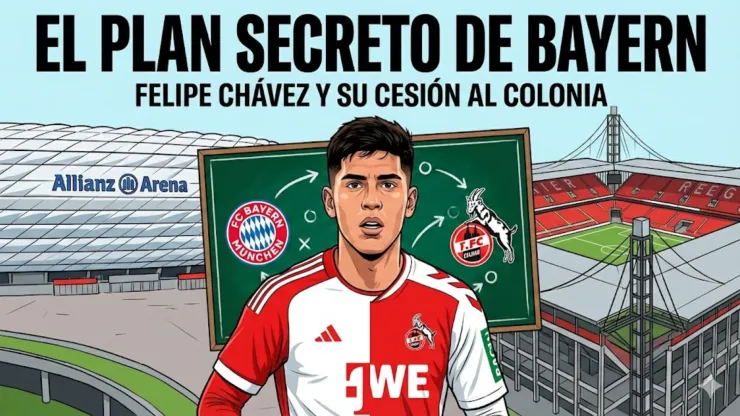 El plan secreto de Bayern Múnich con Felipe Chávez y su préstamo al Colonia.