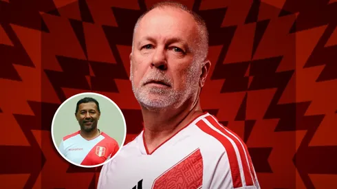 Mano Menezes y Roberto Palacios.