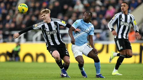 Manchester City venció por 2-0 al Newcastle en el juego de ida de las semifinales de la EFL Cup 2025/26.