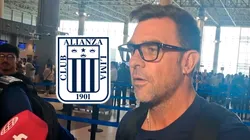 Pablo Guede, DT de Alianza Lima.