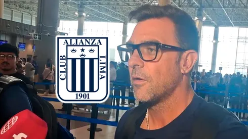 Pablo Guede, DT de Alianza Lima.