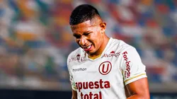 Edison Flores se lesionó en Universitario.