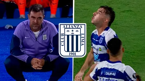 Pablo Guede en el Alianza vs. 2 de Mayo.
