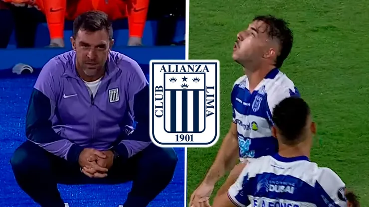 Pablo Guede en el Alianza vs. 2 de Mayo.