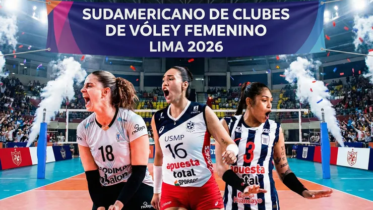El Sudamericano de Clubes de Vóley Femenino, en Lima, está muy cerca.