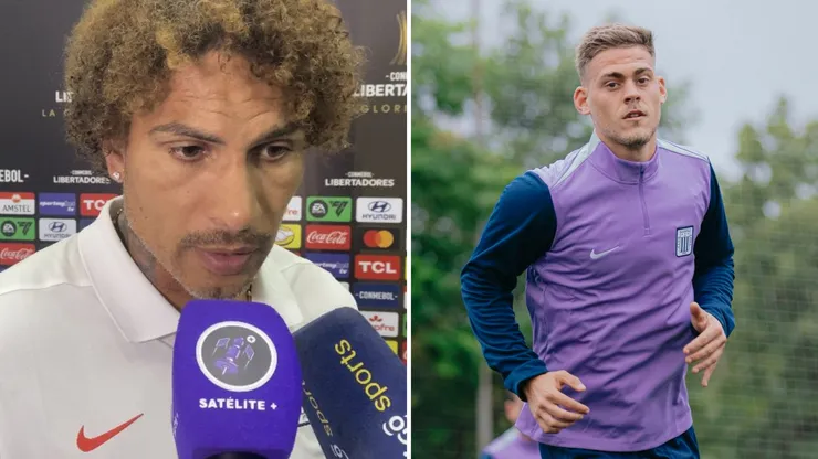 Paolo Guerrero sobre Federico Girotti