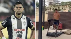 Carlos Zambrano entrenando tras ser retirado de Alianza Lima.