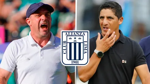 Pablo Guede y 'Chicho' Salas en Alianza Lima.