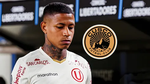 Andy Polo en el Universitario vs. Cusco.