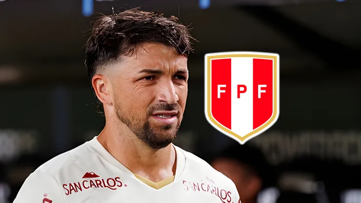 Gabriel Costa y la Selección Peruana.