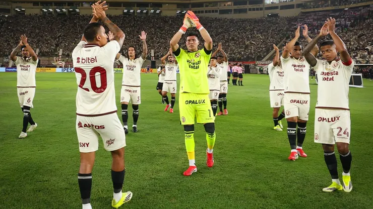 Jugadores de Universitario de Deportes.