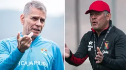 Paulo Autuori y Juan Reynoso.