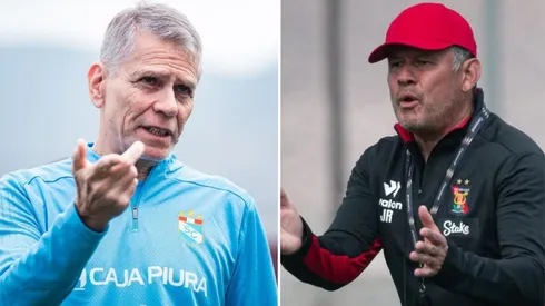 Paulo Autuori y Juan Reynoso.
