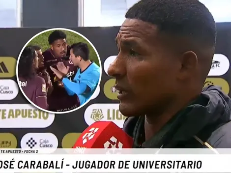 José Carabalí, tras el polémico penal en Cusco FC vs. Universitario: "Kevin Ortega nos dijo que se equivocó"