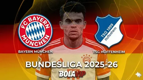 Bayern Múnich, con Luis Díaz, recibe al Hoffenheim por la Bundesliga 2025-26.