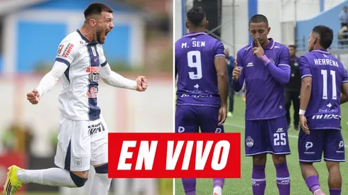 Alianza Lima vs. Comerciantes Unidos.
